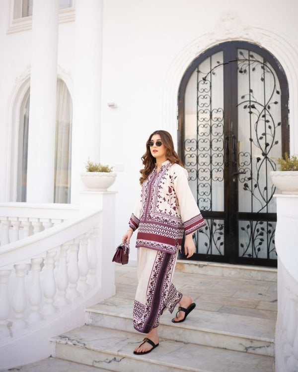 💃 Blush Floral Co-ords Set