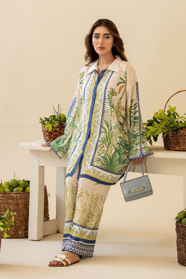 Botanical Garden Co-ord Set 🌿💙