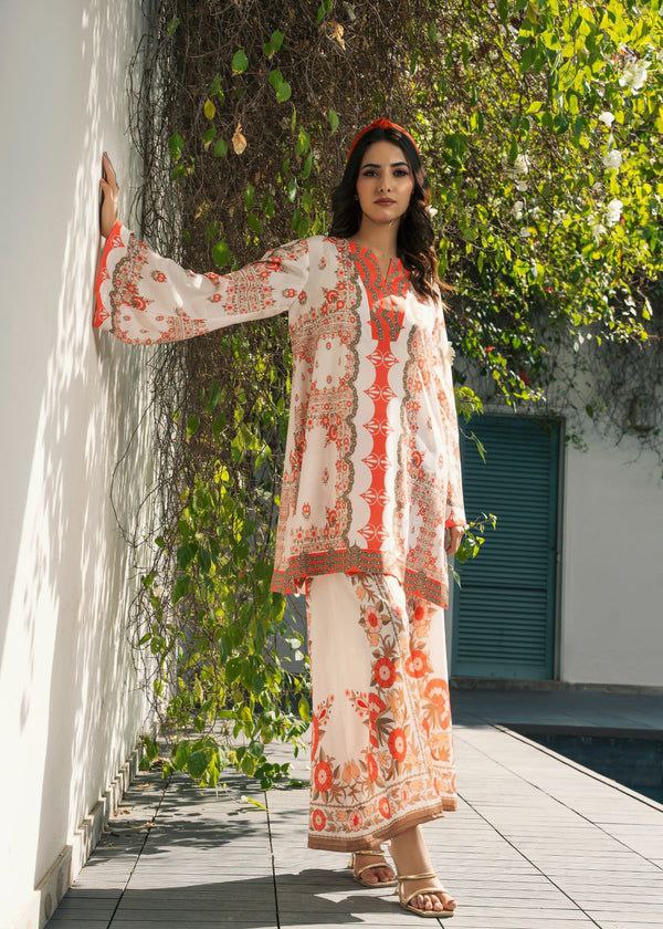 Sunset Bloom Co-ord Set 🧡🌸