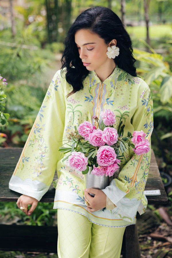 🍃 Lime Garden Bloom Co-ord Set