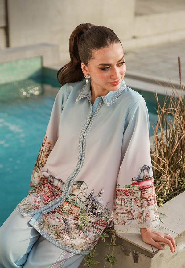 Skyline Dream Co-ord Set – Pastel Cityscape Edition