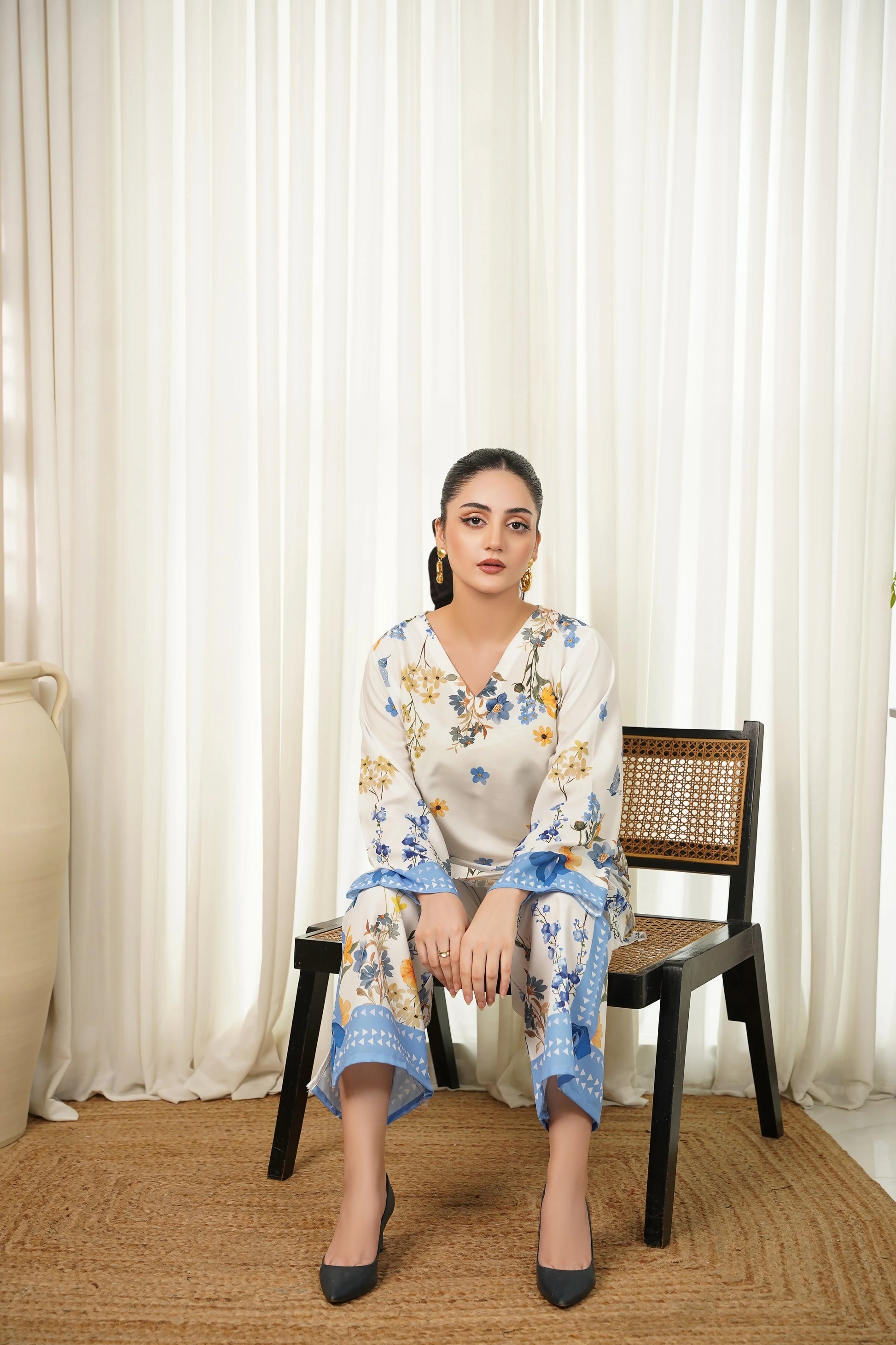 Latest New Bloom Co-ord Set 🌸💚