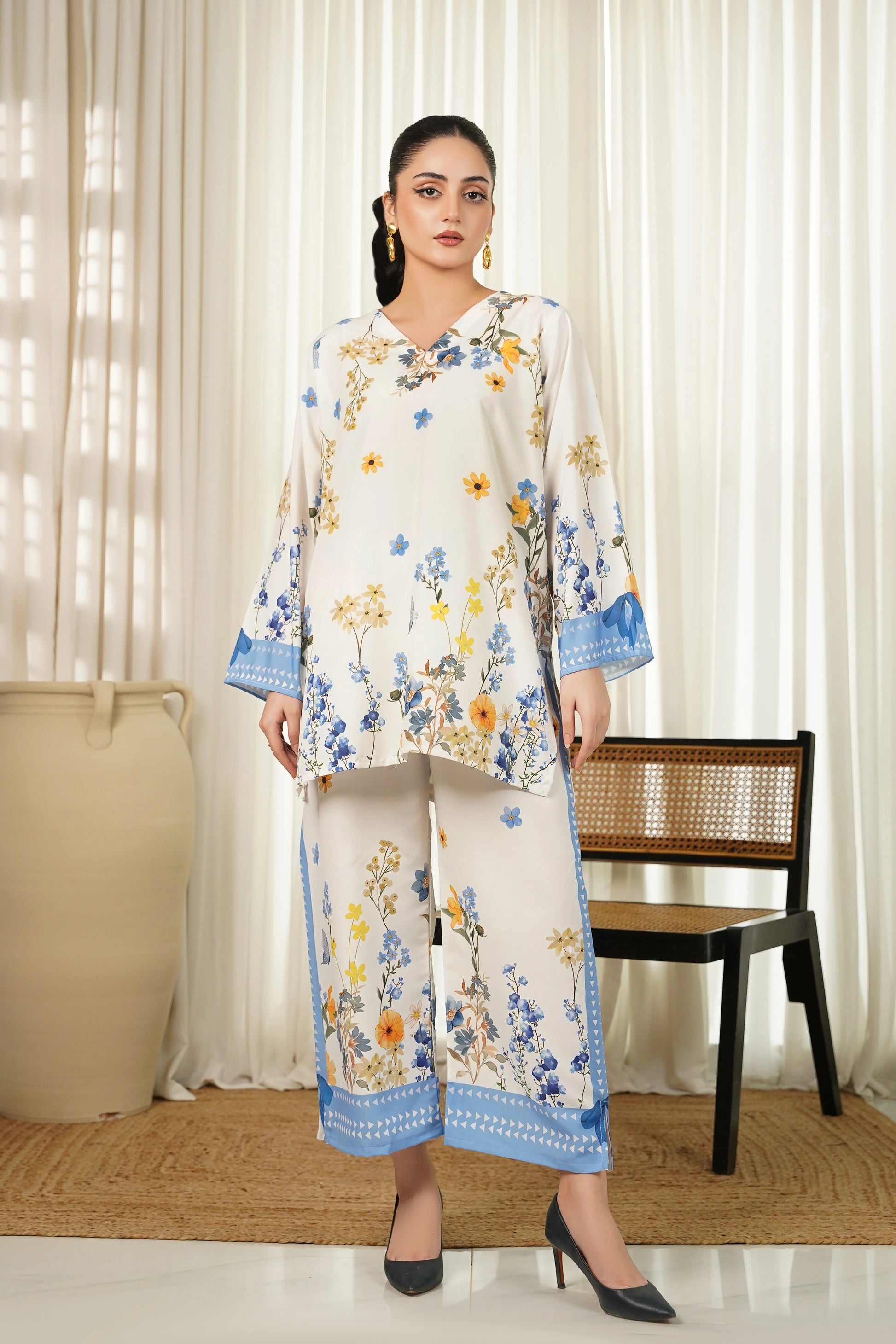 Latest New Bloom Co-ord Set 🌸💚