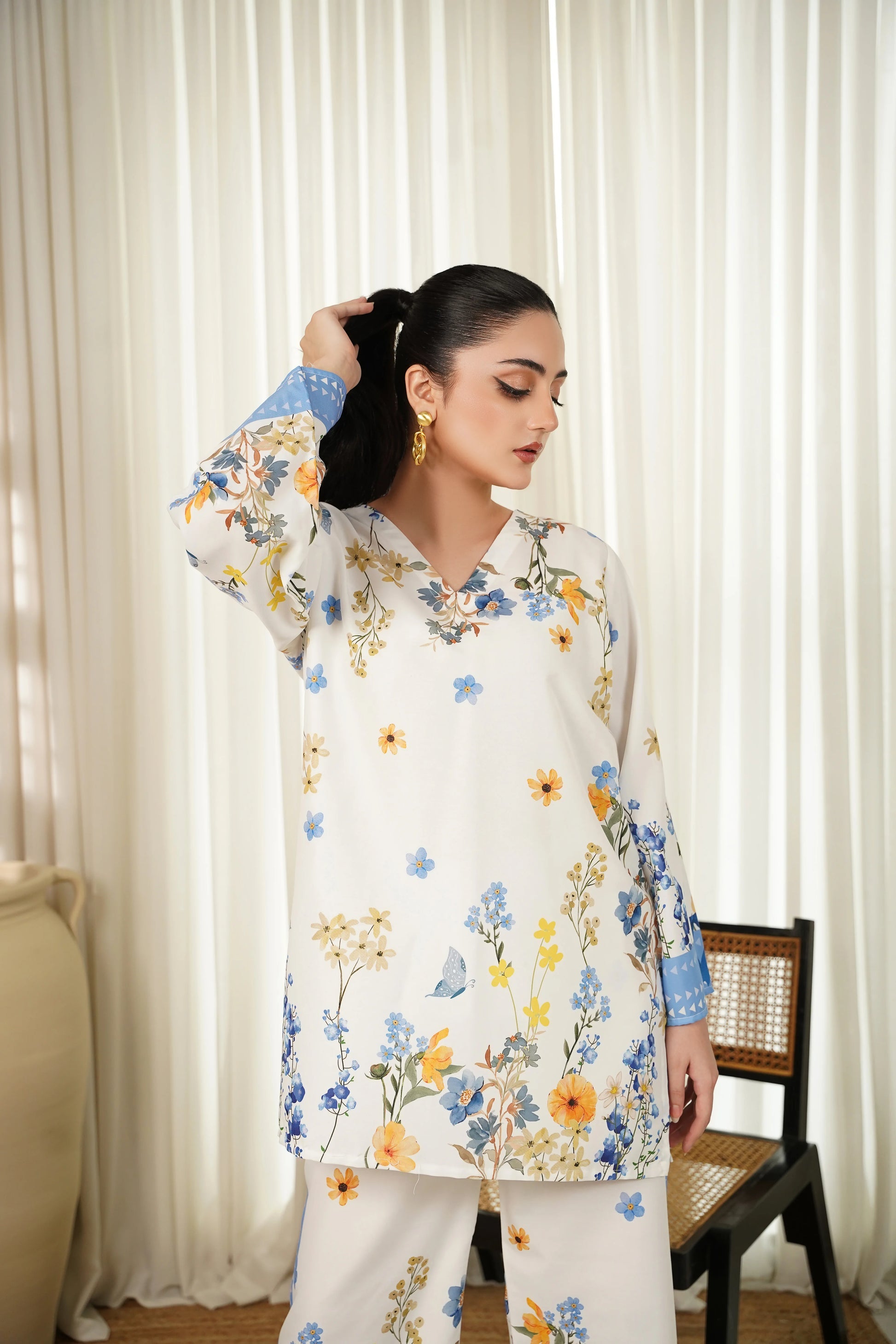 Latest New Bloom Co-ord Set 🌸💚