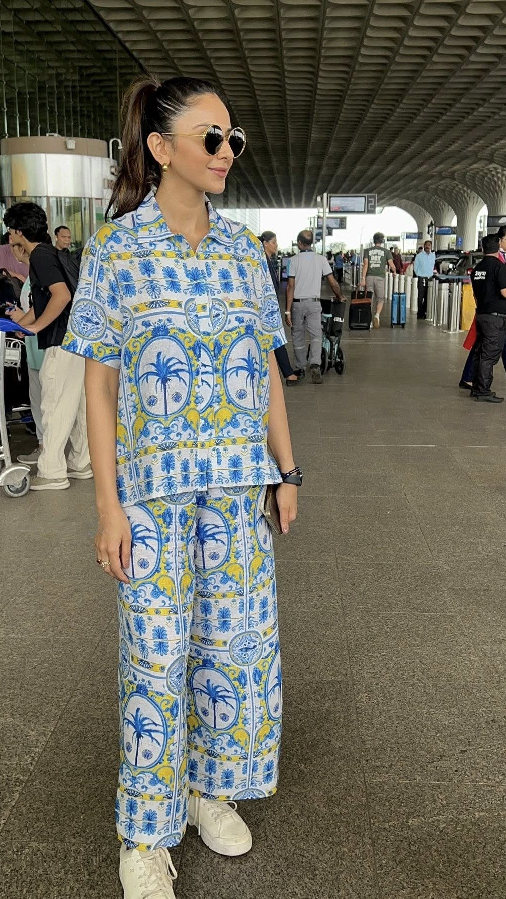 ✨ Rakul Preet's Blue Paradise Luxury Co-ords Set