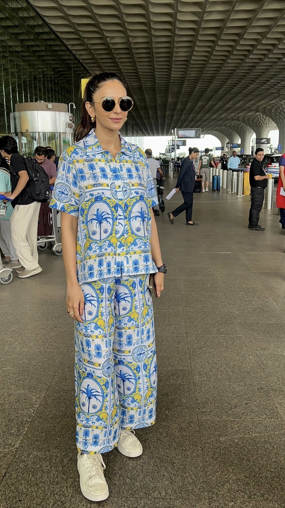 ✨ Rakul Preet's Blue Paradise Luxury Co-ords Set