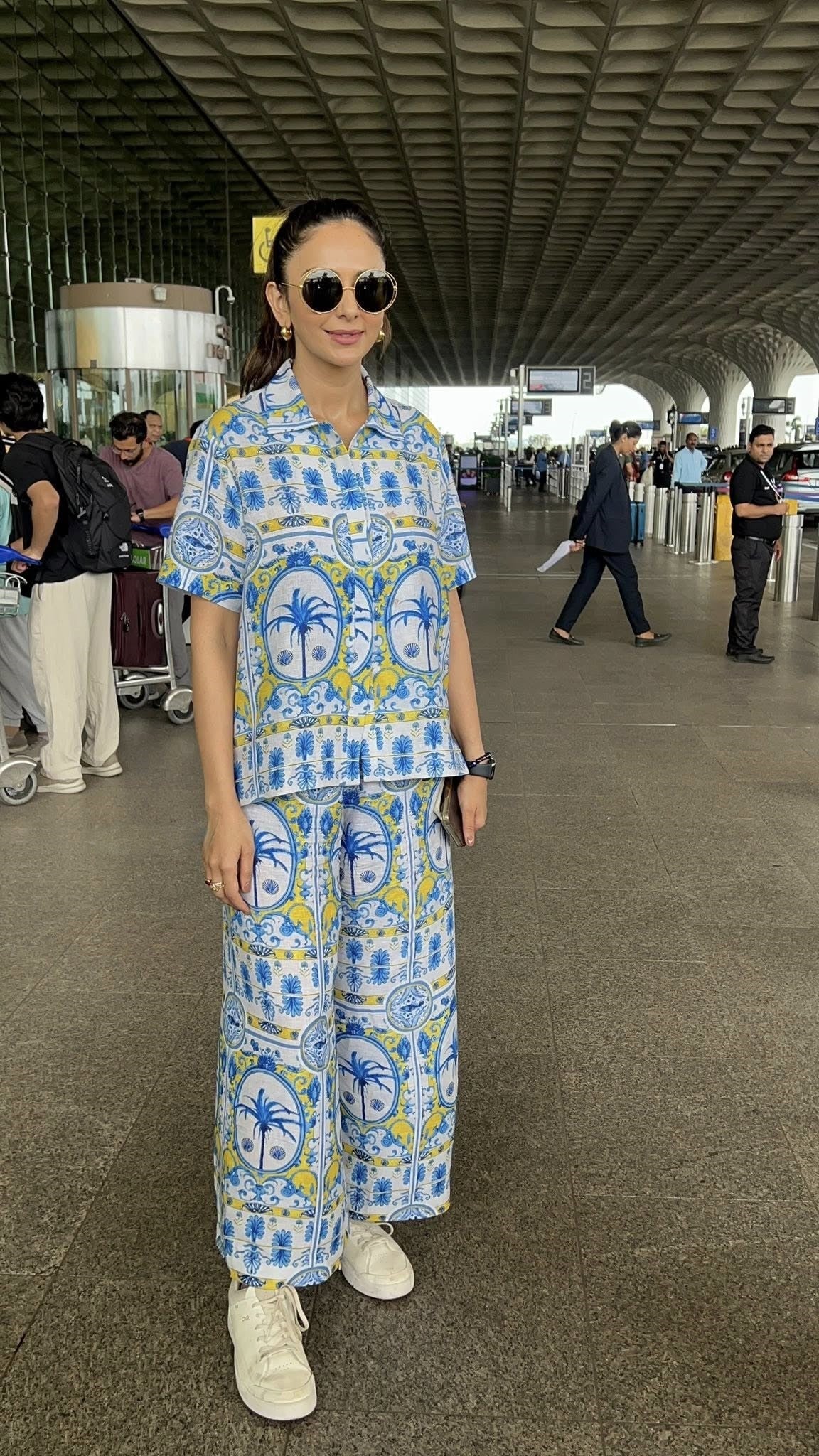 ✨ Rakul Preet's Blue Paradise Luxury Co-ords Set